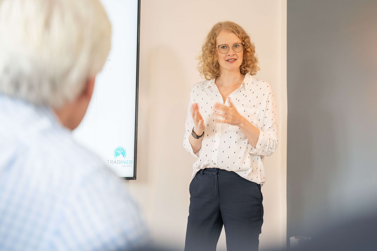 TRADINEO Managerin erklärt Potenziale unserer Nachfolgelösung